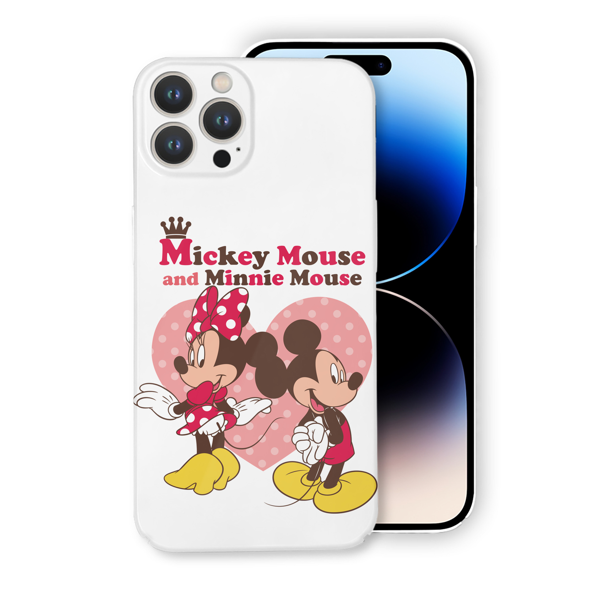 （画像用） ミッキーマウス Mickey Mouse 【iPhone 14シリーズ対応】ハードケース